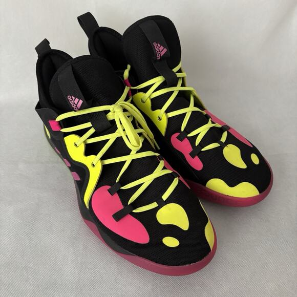 adidas Other - Adidas Harden Stepback 2 GZ2955 Black Pink Basketball Training Sneakers sz 13